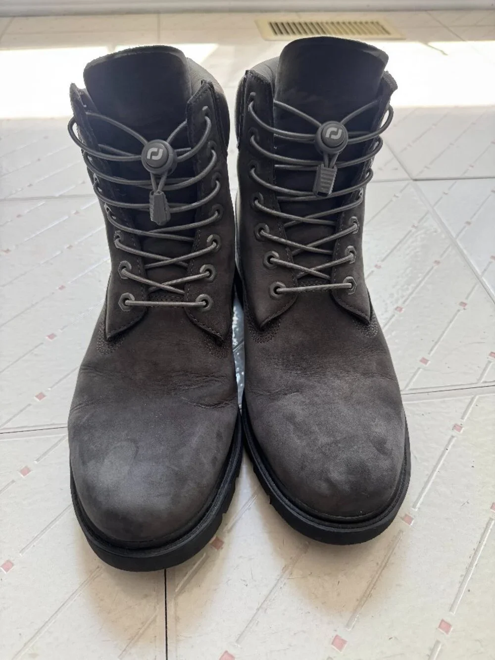 Timberland grey suede boots 10M